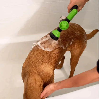 High-Pressure 3-Mode Dog Shower Sprayer - Adjustable Nozzle for Easy Pet Bathing and Cleaning