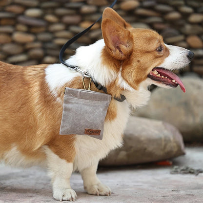 Dog Training Snack Bag Outdoor Travel Pet Dog Treat Pouch Portable Oil Resistance Food Dispenser Bag Durable Pet Accessories