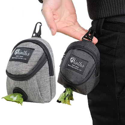 Portable Pet Dog Bag: Treat Pouch & Poop Dispenser for Training & Outdoor